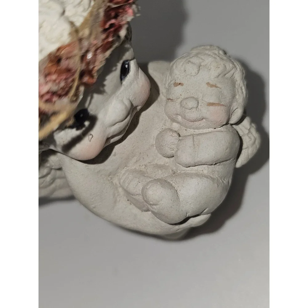 1994 Dreamsicles Cherub Baby and Me Figurine‎ DC054 Cast Art Industries 3